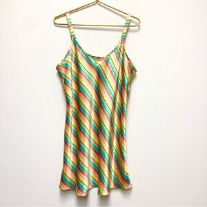 Vintage Inner Most Satin Nightgown Lingerie‎ Slip Dress Large 90s Y2K Whimsical